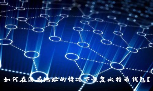 如何在没有地址的情况下恢复比特币钱包？